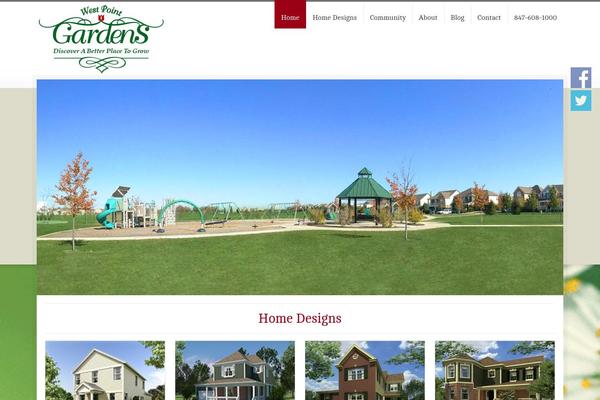 Oakland theme site design template sample