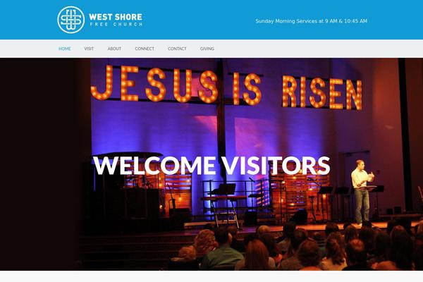Dunamis theme site design template sample