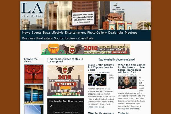 Focus theme site design template sample