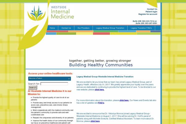 Site using Event Geek plugin