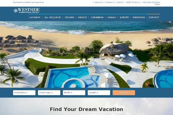 Site using wBounce plugin