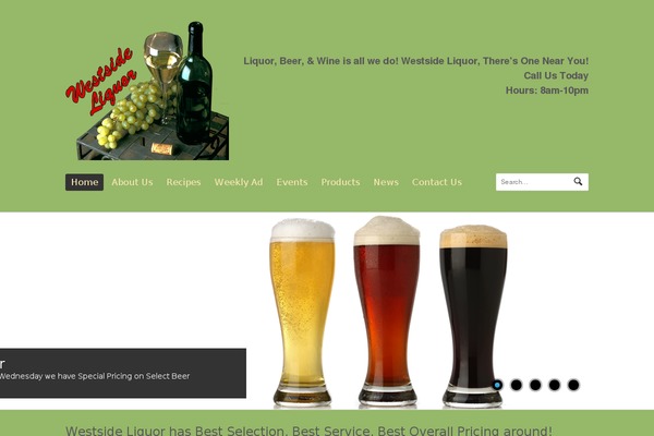 Whitelight theme site design template sample