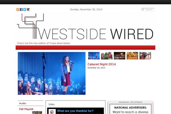 westsidewired.org site used Sno Flex