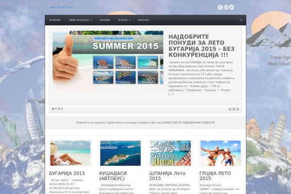 Commodore theme site design template sample
