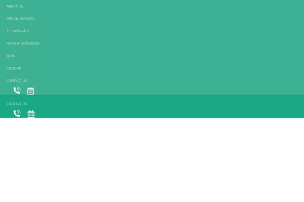 The7 Child theme site design template sample