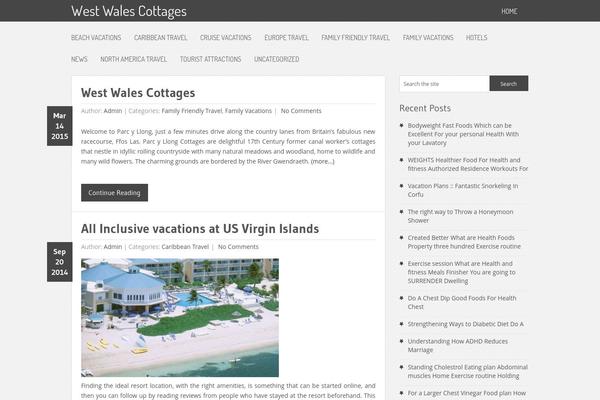 Nominal theme site design template sample