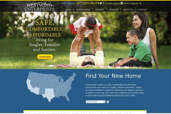 Custom Community theme site design template sample
