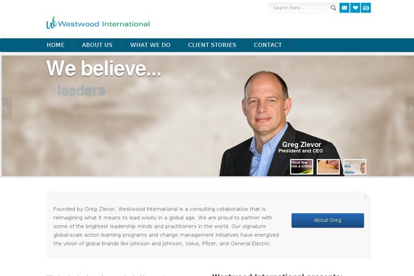 westwoodintl.com site used Wpboheme