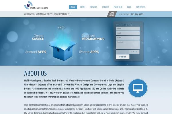 wtd theme websites examples