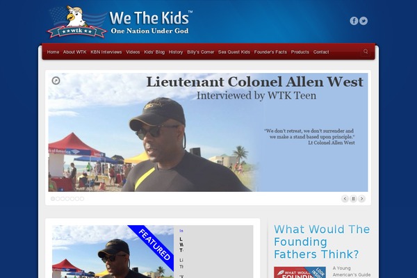 Site using Testimonial plugin