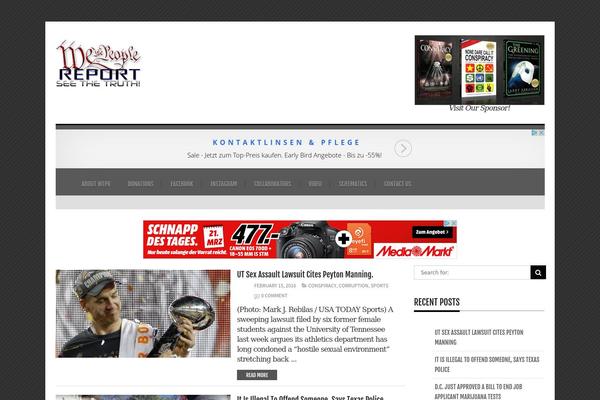 MediaNews theme site design template sample