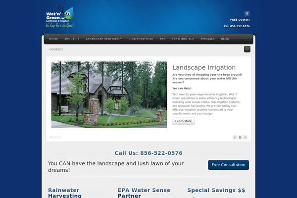 wetngreen.com site used Glomedia-child