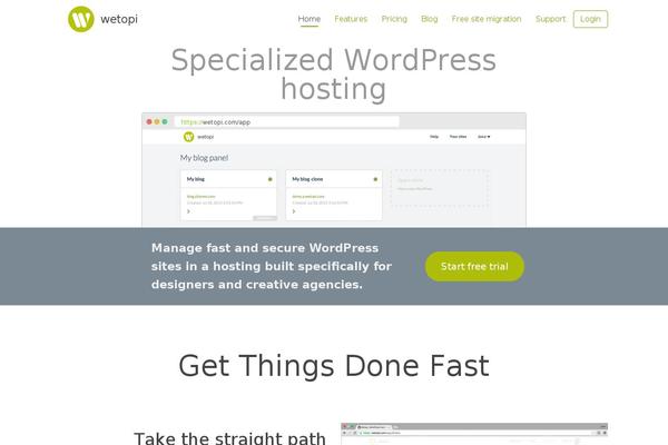 wetopi.com site used Twentytwentytwo-clean-child