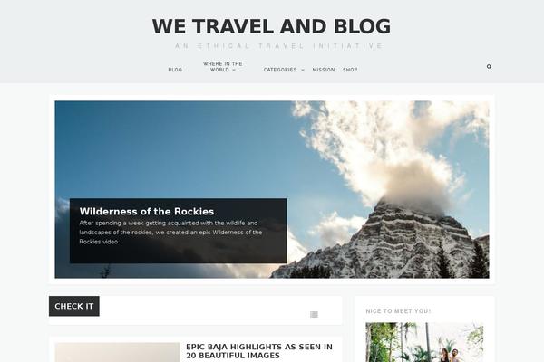 tdMinimal theme site design template sample