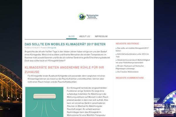 Monaco theme site design template sample