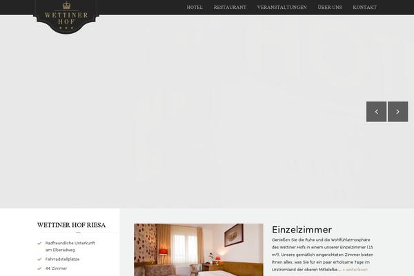 wettiner-hof.de site used Flawleshotel
