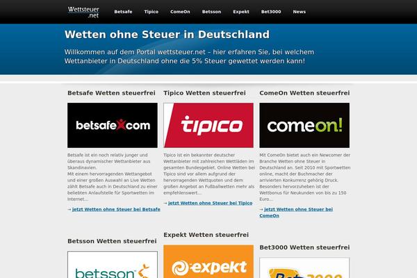 Orion theme site design template sample
