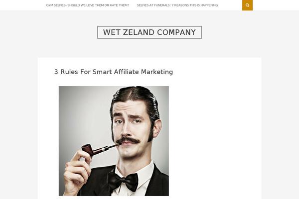 Bulan theme site design template sample