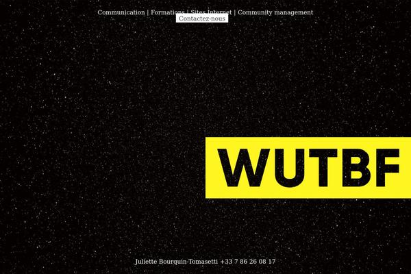 Site using Cool Timeline plugin