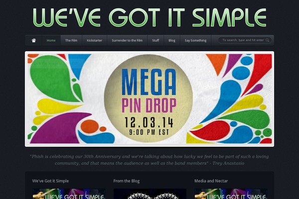 Synthetik theme site design template sample