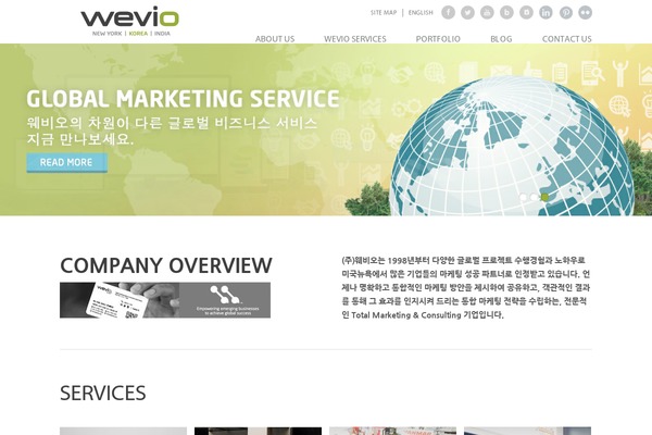 weviokorea theme websites examples