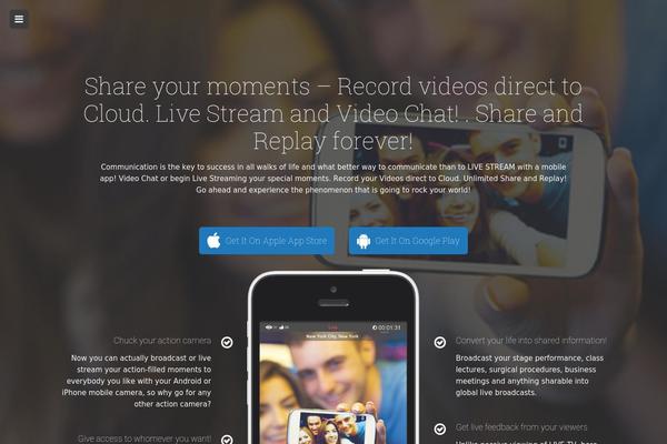 Appon theme site design template sample