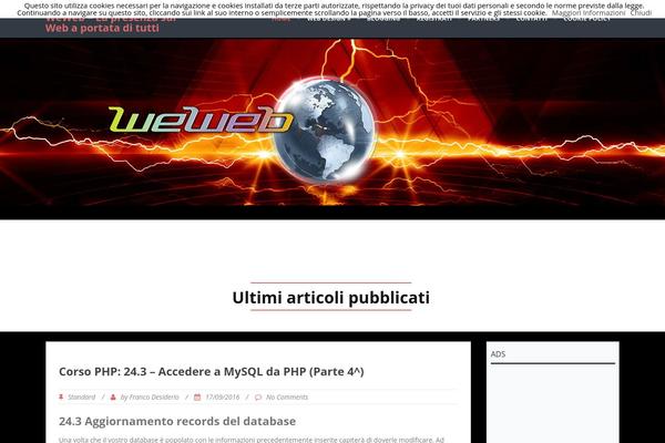 weweb.in site used Terrifico