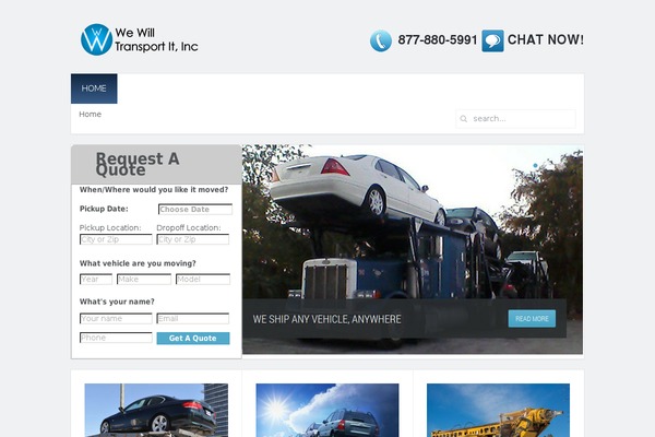 Avenue theme site design template sample