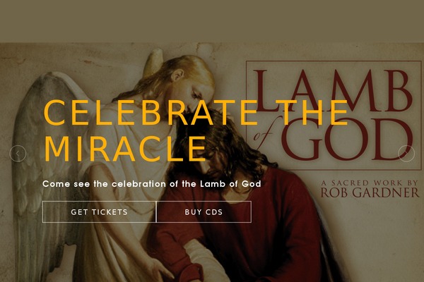 Trinity theme site design template sample