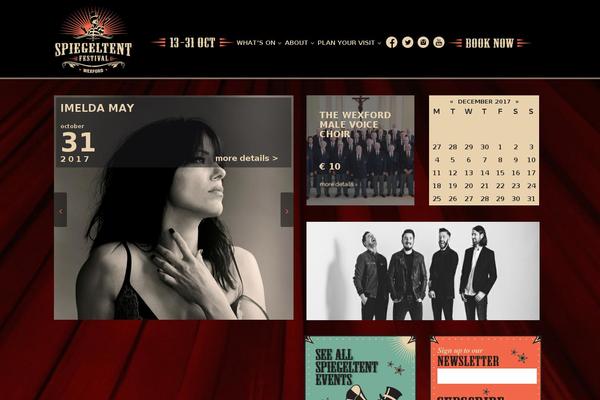Eventica-wp theme site design template sample