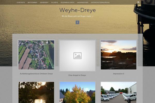 Blogus theme site design template sample