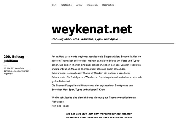 Site using Crazy Lazy plugin