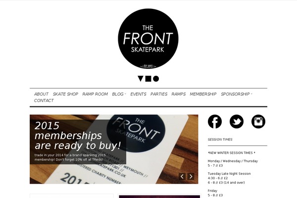 Site using Storefront Footer Bar plugin