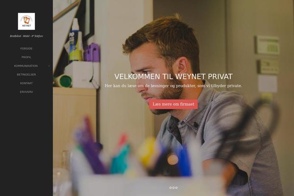Mk theme site design template sample