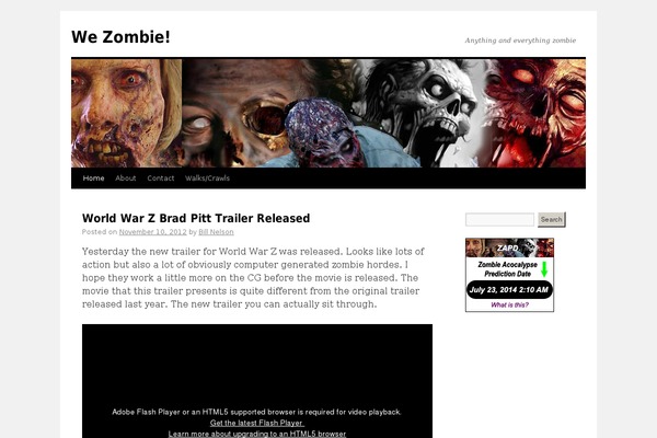 Site using Customized Recent Comments plugin