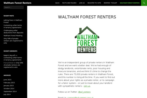Site using Email Pick Up plugin