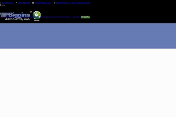 Total theme site design template sample