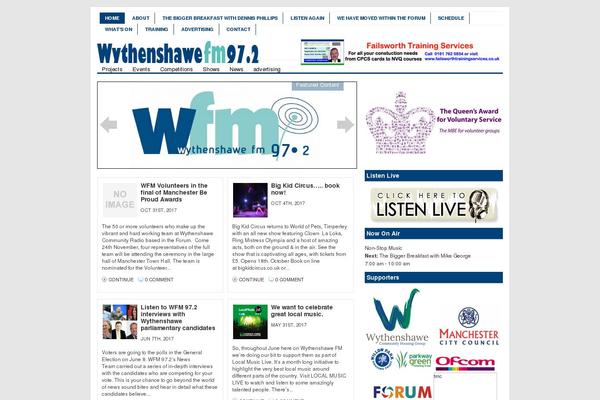 Site using Mixcloud Embed plugin