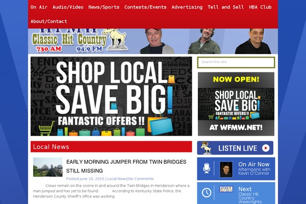Site using Advertise plugin