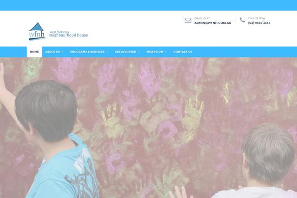 Helpinghands theme site design template sample