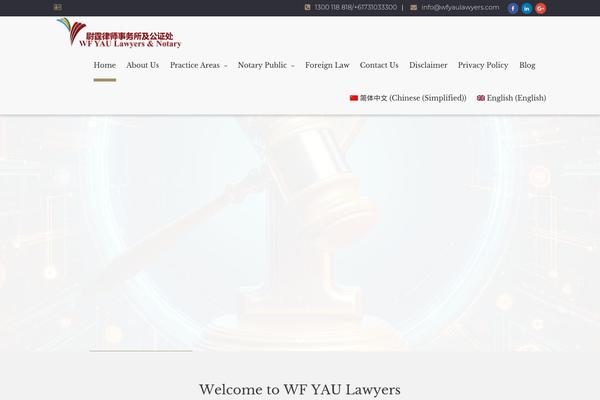 wfyaulawyers.com.au site used Lawpress