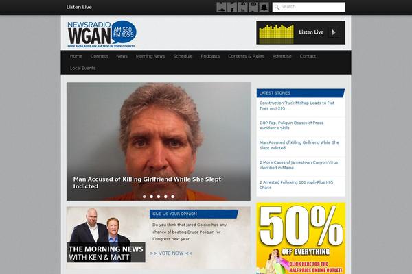 Core theme site design template sample
