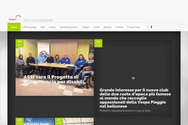 Nexus theme site design template sample