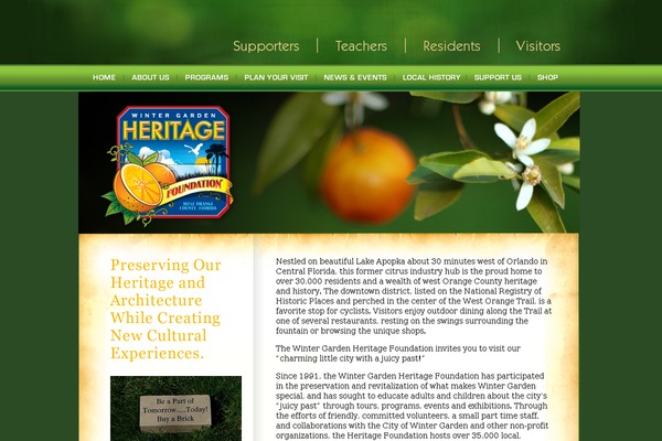 Default theme site design template sample