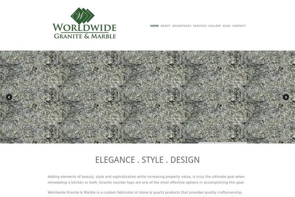 Mindful theme site design template sample
