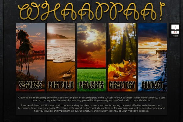 Atahualpa theme site design template sample