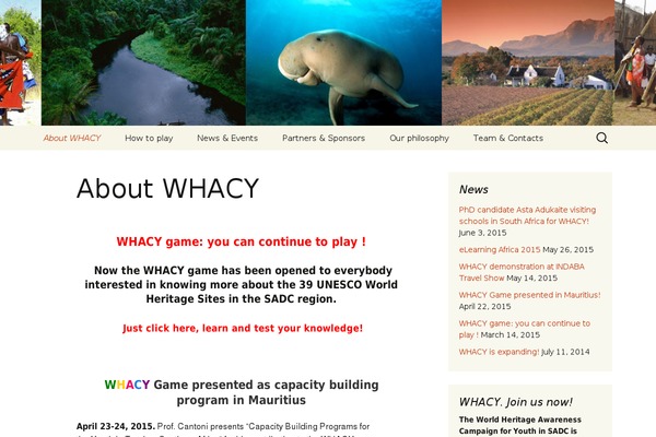Twenty Thirteen theme site design template sample