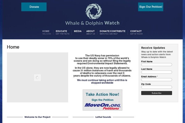 whaleanddolphinwatch.com site used Belief