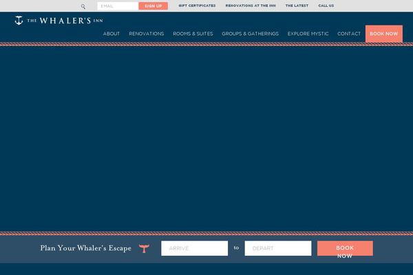 whalersinnmystic.com site used Whin