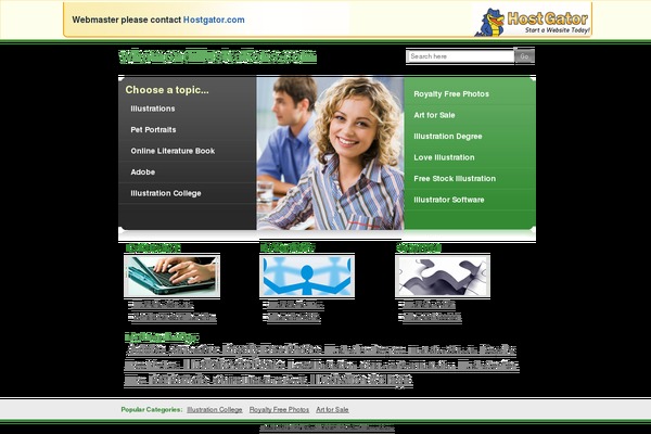 Bouquet theme site design template sample
